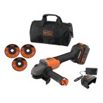 Meuleuse brushless 18v black decker bcg6l8f1s - qw
