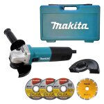 Meuleuse makita 9558hnrgk1 � 125 mm 840 w