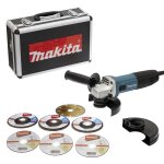 Meuleuse makita ga5030rsp6 720w  125mm (coffret alu)