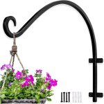 Mevronisshop - 1 pi�ce suspension plante exterieur, support jardiniere balcon, pour suspendre les paniers ...