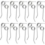 Mevronisshop - 10 paires de ressorts solides en acier inoxydable pour scarificateur electrique compatible ...