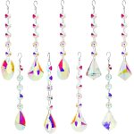 Mevronisshop - 10 pices attrape - soleil en cristal - dcoration de fentre en cristal arc - en - ciel, ...