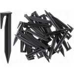 Mevronisshop - 100 pi�ces piquet fil robot tondeuse, 8, 5 cm piquets robot tondeuse, plastique pp piquet ...