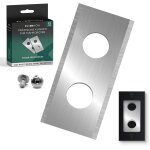 Mevronisshop - lot de 12 lames de rechange pour robot tondeuse compatibles avec parkside pamrc 250 a1 ...