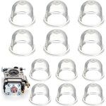 Mevronisshop - 12 pi�ces poire d'amor�age debroussailleuse, 22mm / 19mm pompe amorcage debroussailleuse, ...