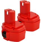 Mevronisshop - 14. 4v 4000mah pa14 batterie pour makita 6281d 6280d 1420 1422 1234 1433 1434 1435 1435f ...