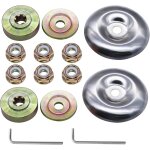 Mevronisshop - 14 pieces kit de detachees debroussailleuse universelle pour lames de bo�te de vitesse ...