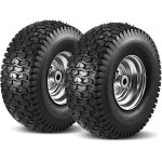 Mevronisshop - 15x6. 00 - 6 pneus et pneus avant de roue 2 pack pour artisans husqvarna tondeuse � gazon ...