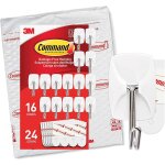 Mevronisshop - lot de 16 petits crochets métalliques et 24 bandes adhésives command, fonction bascule, ... Mevronisshop - lot de 16 petits crochets métalliques et 24 bandes adhésives command, fonction bascule, ...
