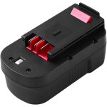 Mevronisshop - 18v 3, 6ah ni - mh batterie a1718 pour black decker 18v batterie replacement de a1718 ...