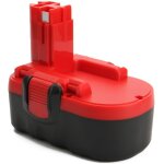 Mevronisshop - 18v 3000mah ni - mh batterie de remplacement pour bosch 2607335277 2607335278 2607335535 ...