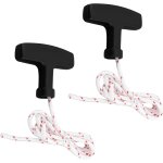 Mevronisshop - lot de 2 cordons de traction d'urgence pour porte de garage avec poign�e longueur 1 m ...