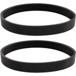 Mevronisshop - lot de 2 courroies dent�es 6pj309 en caoutchouc pour scarificateur �lectrique bev1232 ...