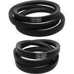 Mevronisshop - lot de 2 courroies trap�zo�dales pour tondeuse � gazon compatible avec mtd compatible ...