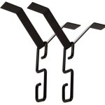 Mevronisshop - lot de 2 crochets adaptateurs de cha�ne de pluie en m�tal pour goutti�re, tuyau de descente, ...