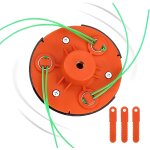 Mevronisshop - 2 - in - 1 t�te de d�broussailleuse, tete debroussailleuse universelle mit 3 fil de coupe ...