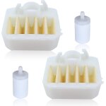 Mevronisshop - 2 pcs filtres � air pour husqvarna tron�onneuses 340 340e 345 345e 346xp 350 et 351 pi�ces ...