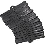 Mevronisshop - 20 pi�ces lames en plastique pour d�broussailleuses, 139 mm lames de rasoir pour lawn ...