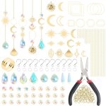 Mevronisshop - 200 pices attrape soleil cristal, attrape - soleil diy suspendu, suspendu suncatcher ...