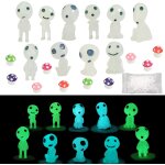 Mevronisshop - 20pcs, kit de statue de jardin f�erique avec aiguilles fixes, micro ornements extraterrestres ...