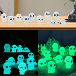 Mevronisshop - 20pcs princesse mononoke lumineux figurines elfes des arbres decoration en r�sine baumelfen ...