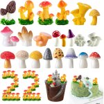 Mevronisshop - 22 pi�ces mini champignon d�coration champignon miniature mini champignons deco champignons ...