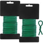 Mevronisshop - 3, 5 mm fil de serrage pour jardin, 16m fil torsad� pour attache tomate, plantes grimpantes, ...