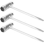 Mevronisshop - lot de 3 cl�s � bougie cle a bougie cl� � bougie cle a bougie tondeuse a gazon cl� en ...
