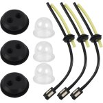 Mevronisshop - 3 pcs ensembles universel filtre � essence kit, tuyau de carburant pour d�broussailleuse ...