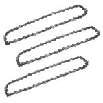 Mevronisshop - 3 pi�ces cha�nes de tron�onneuse 10 pouces 40tg petite cha�ne de scie � cha�ne pour les ...
