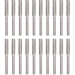 Mevronisshop - 30 pi�ces aff�teuse de tron�onneuse diamant�e lime de meulage outil de sculpture sur m�tal ...