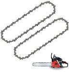 Mevronisshop - 300 mm 3 / 8 lp 1, 3 mm 45 maillons cha�ne de tron�onneuse faible rebond cha�ne de tron�onneuse ...