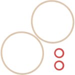 Mevronisshop - lot de 4 joints de carburateur de tondeuse � gazon compatible avec honda gcv170 gcv200 ...