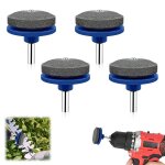 Mevronisshop - 4 pcs aff�teuse de tondeuse � gazon, aiguiseur lame tondeuse, pierre � aiguiser universelle ...