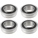 Mevronisshop - 4 roulements de roue avant pour tondeuse � gazon 604845 19x35 / 38x13 mm compatible avec ...