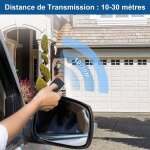 Mevronisshop - 433, 92 mhz 2pcs inti era tlcommande pour on2e, 2 canaux tlcommande pour portail, ...