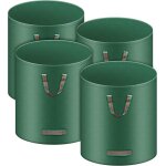 Mevronisshop - 4x sacs de jardin ind�chirables, 272l sac jardinage d�chets, autoportant, big bag avec ...