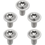 Mevronisshop - lot de 5 boulons torx m4 x 8 mm pour tondeuses robotis�es compatible avec husqvarna automower ...