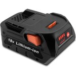 Mevronisshop - 5000mah li - ion 18v l1840r batterie compatible avec aeg 18v batterie l1850r l1830 l1815 ...