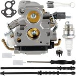 Mevronisshop - 506450501 carburateur pour husqvarna 140 135e 135 140e 435 440 435e 440 440e pour jonsered ...