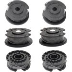 Mevronisshop - 6 bobine fil coupe bordure convient pour bosch easygrasscut 18�23 �26� 18 - 230, 18 - ...