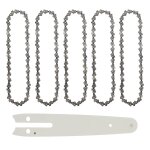 Mevronisshop - 6 pouces 37 tg cha�nes de tron�onneuses petite guide tron�onneuse pour outillage jardin, ...