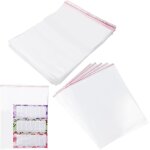 Mevronisshop - lot de 60 sachets zip transparent, 30x40cm sachet plastique, sacs  fermeture en polythylne ...