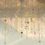 Mevronisshop - lot de 7 attrape - soleil en cristal - d�coration de fen�tre - arc - en - ciel - attrape ...