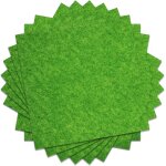 Mevronisshop - lot de 8 mini tapis de gazon artificiel 15 x 15 cm, tapis de pelouse, d�coration d'herbe ...