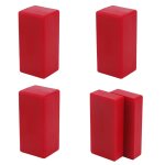 Mevronisshop - 8pcs poids drapeau, r�sistants au vent, rouges contrepoids drapeau aimants anti - enchev�tremen ...