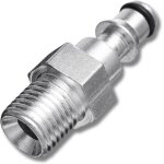 Mevronisshop - adaptateur 1 / 4  pour pistolet nettoyeur haute pression lavor - raccord rapide de l'eau ...
