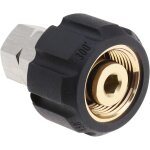 Mevronisshop - adaptateur de nettoyeur haute pression femelle m�trique m22 � 1 / 4 pouce femelle npt ...