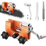 Mevronisshop - aff�teur de tron�onneuse � manivelle, kit d'aff�tage de tron�onneuse, affuteuse de chaine ...