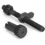 Mevronisshop - ajusteur de cha�ne, tendeur de tendeur de cha�ne noir pour tron�onneuse chinoise 2500 ...